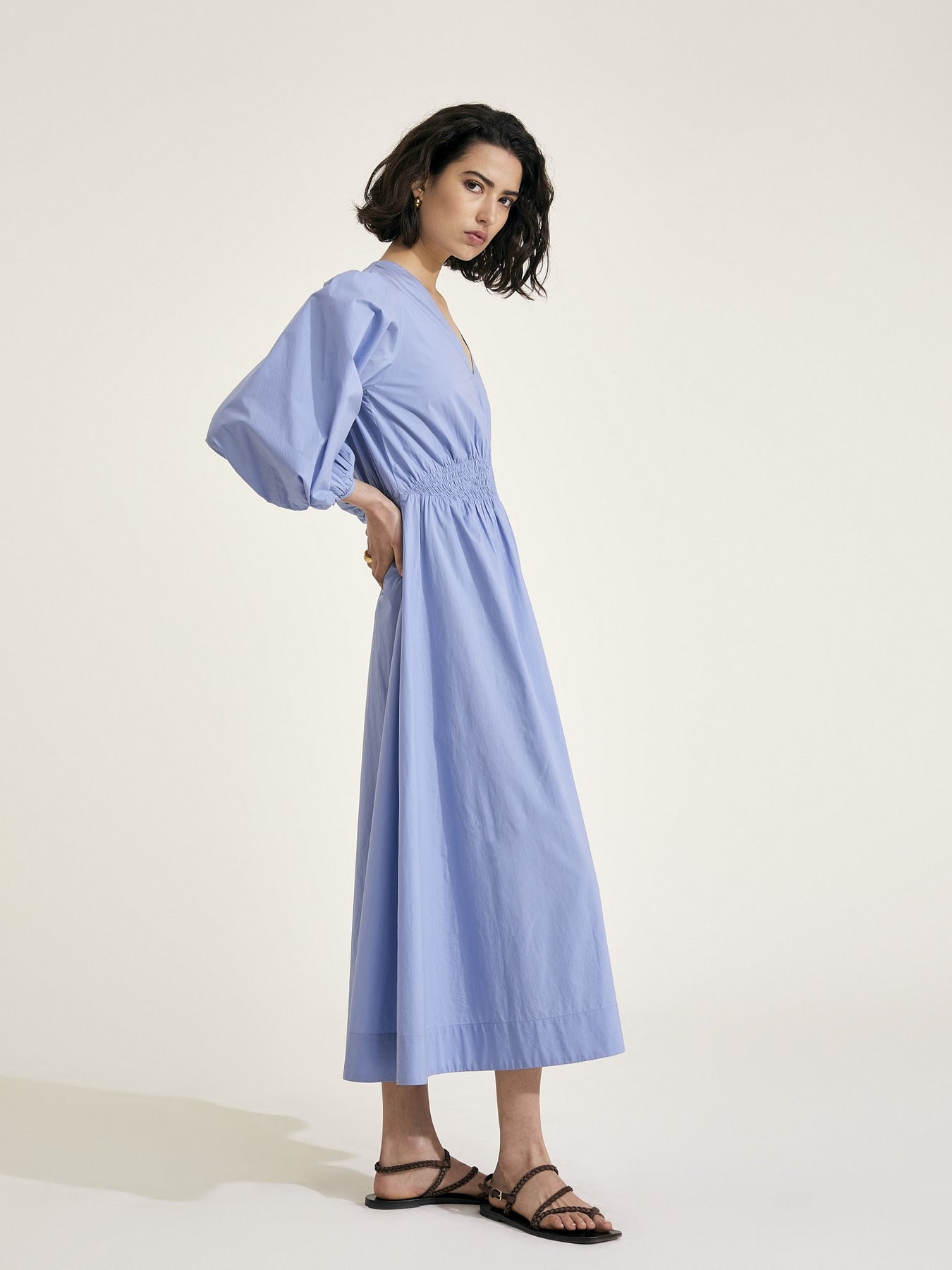 ARTEMIS Dutch Blue Dress | Mondo Corsini
